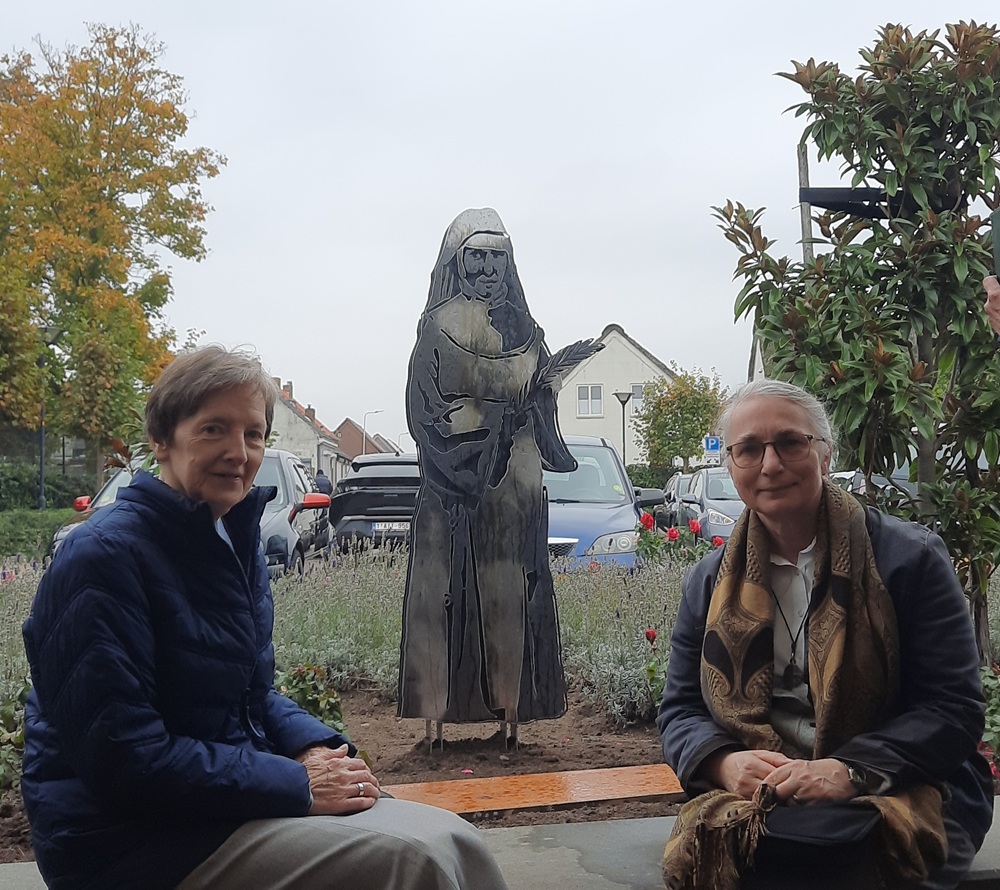 Un monument pour Sainte Adolphine à Ossendrecht